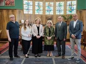 Spotkanie z Ambasador Albanii J.E. Mimoza Halimi