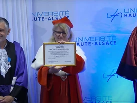 Rektorka UAM prof. Bogumiła Kaniewska doktorem honoris causa Uniwersytetu Górnej Alzacji w Miluzie