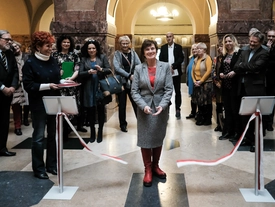 Otwarcie wystawy "Pierwsze Uczone Uniwersytetu Poznańskiego 1919 - 1939"