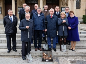 Sadzenie tulipana „Uniwersytet Poznański” 