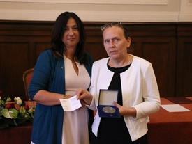 Medal Homini Vere Academico dla śp. prof. Jarosława Mikołajewicza