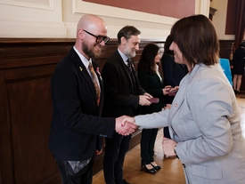 Wręczenie orderów, odznaczeń i medali pracownikom i pracowniczkom oraz b. pracownikom i pracowniczkom UAM